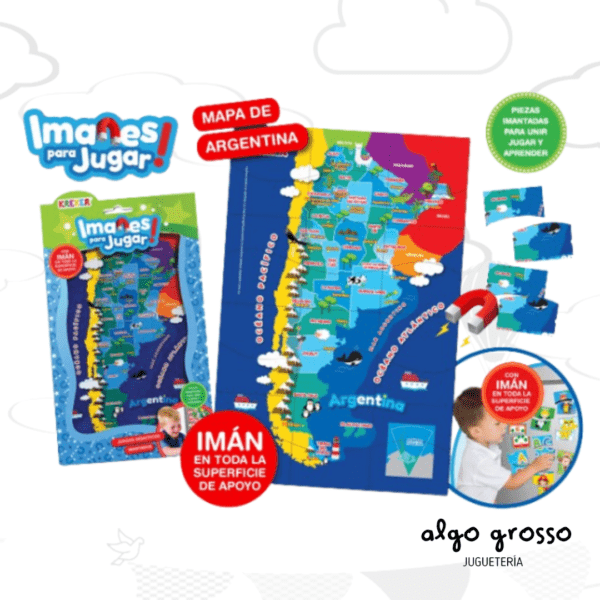 IMANES PARA JUGAR MAPA ARGENTINA art.53