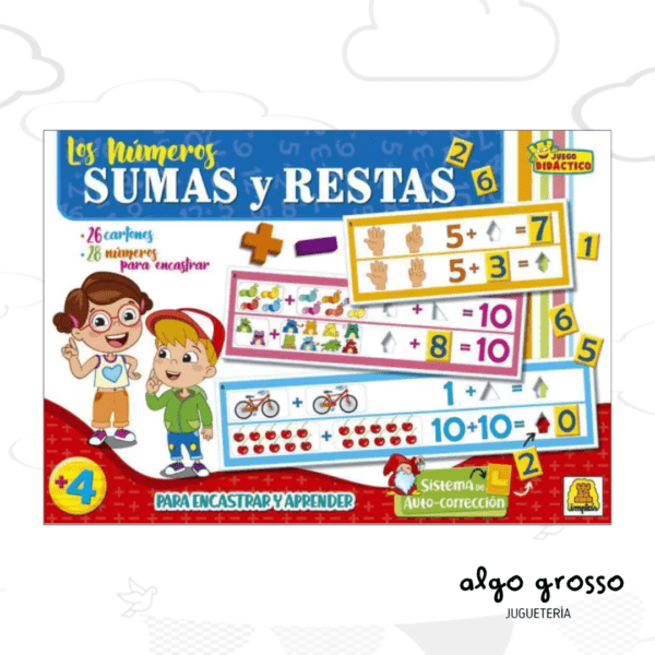 LOS NUMEROS SUMAS Y RESTAS art.341