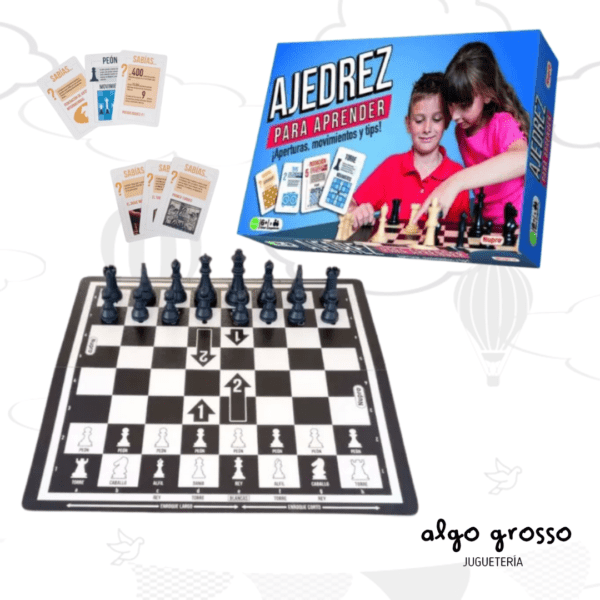 AJEDREZ PARA APRENDER JUEGO DE MESA art.1031
