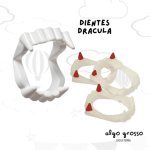 HALLOWEEN DIENTE DRACULA PINTADO art.214