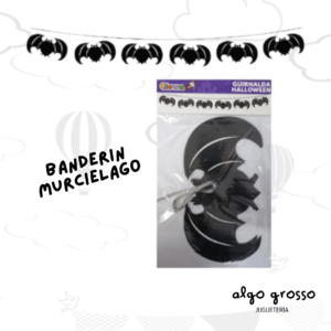 HALLOWEEN BANDERIN MURCIELAGOS art. 9122