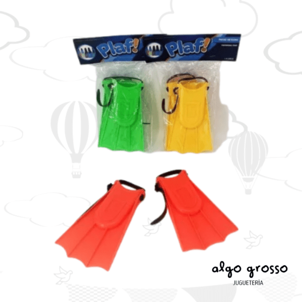 PATAS DE RANA PLAF MINI EN BOLSA art.401