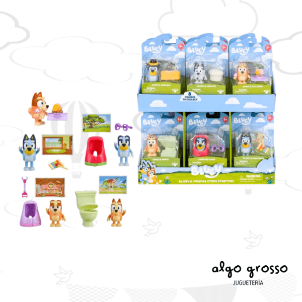 BLUEY 1 FIGURA +ACCESORIOS art.18040