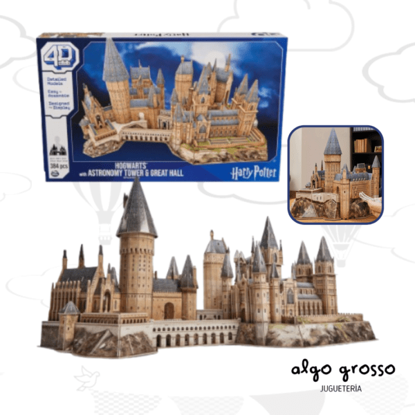 PUZZLE 4D BUILD HARRY POTTER HOGWARTS CASTLE 209 PIEZAS art.29943