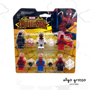 SPIDERMAN SIMIL - 6 MUÑECO + ACCESORIOS "ALTERNATIVO" art.22639