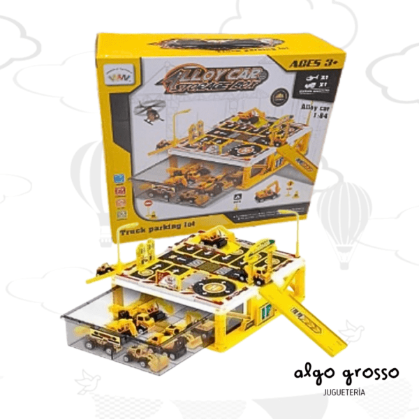 SET ESTACIONAMIENTO CONSTRUCCION - VALIJA GUARDA AUTOS ALLOY CAR art.A200824