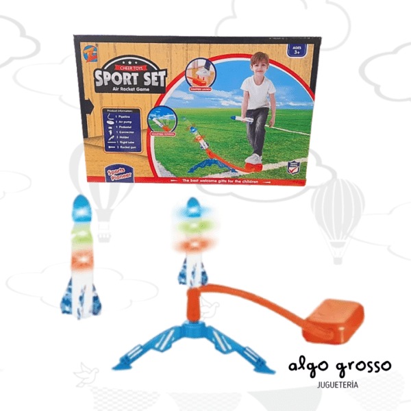 SPORT SET LANZADOR DE COHETE art.A200863