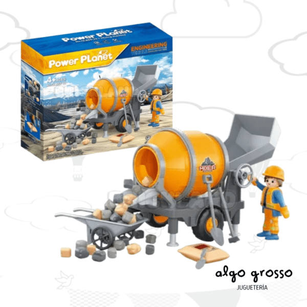 MAQUINA MEZCLADORA + FIGURA POWER PLANET art.NA201775