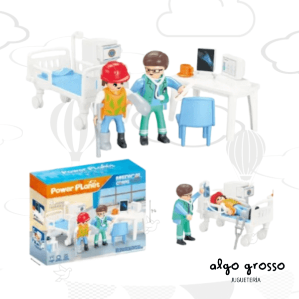 SET MEDICAL CORPS 2 FIGURAS + ACCESORIOS art.NA201783