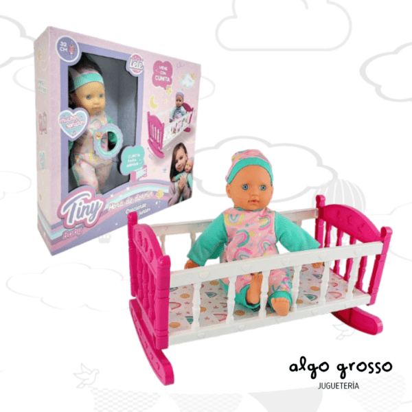 BABY TINY HABLA + CUNA "HORA DE DORMIR" art.54568
