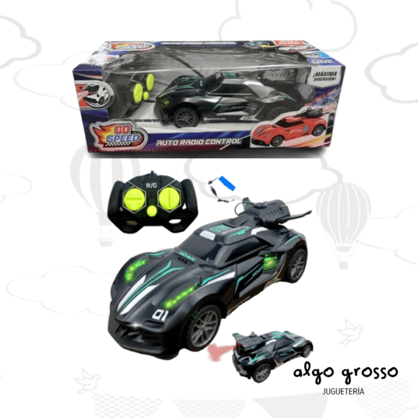 AUTO RADIO CONTRAL GO SPEED LUZ - HUMO art.54957