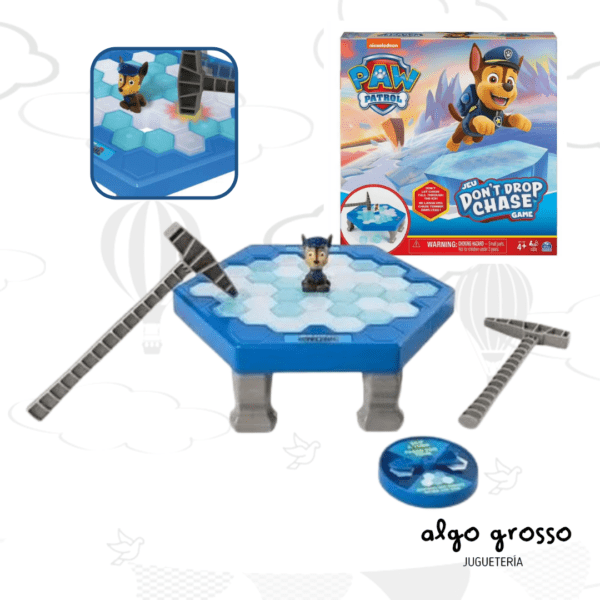 PAW PATROL JUEGO DE EQUILIBRIO NO DEJES CAER A CHASE art.37983