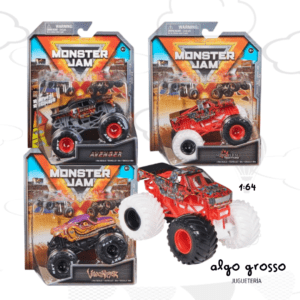 MONSTER JAM VEHICULO METAL1:64 SURTIDO art.58701