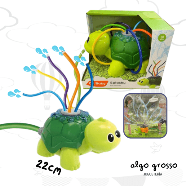 SPLASHY LA TORTUGA JUEGO LANZA AGUA art.OKBB0309