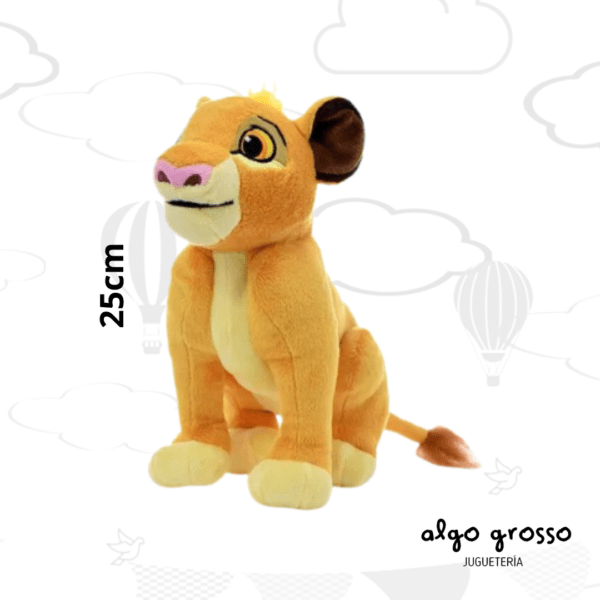 REY LEON SIMBA SENTADO 25CM art.RL003
