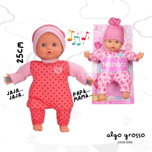 NENUCO SOFT 25CM CON SONIDO art.NFN85000