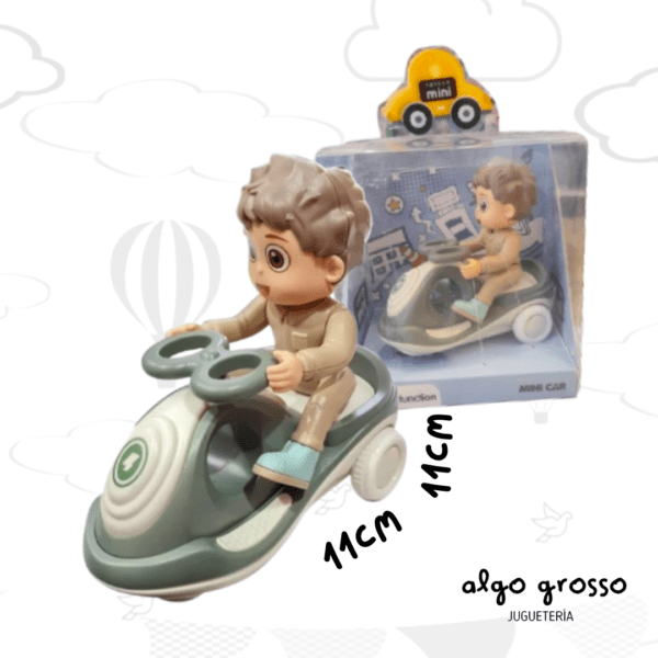 FIGURA + MINI PLASMACAR A FRICCION art.H958-11