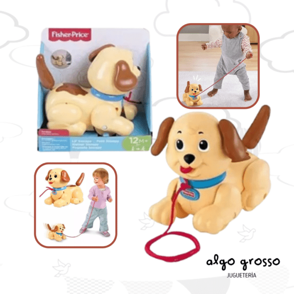 FISHER PRICE ARRASTRE PEQUEÑO SNOOPY art.H9447