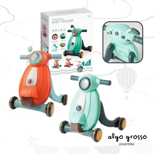 CAMINADOR TIPO VESPA BABY WALKER art.PF14