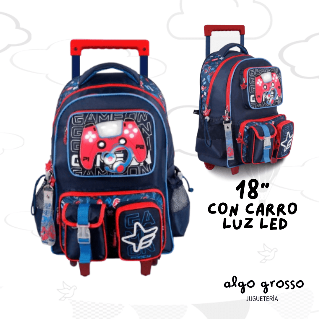 Mochilas Escolares Mochilas Footy Carrito Mochila Escolar Mochila