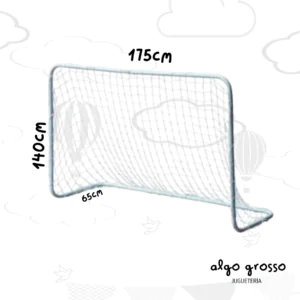 ARCO DE FUTBOL GRANDE METAL 175X140X65CM art.8002