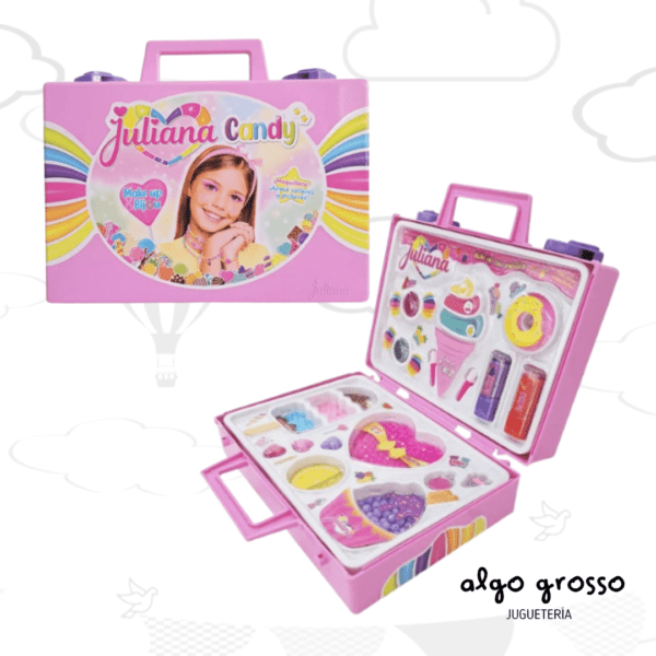 VALIJA JULIANA CANDY MAKE UP Y BIJOU art.SISJUL125