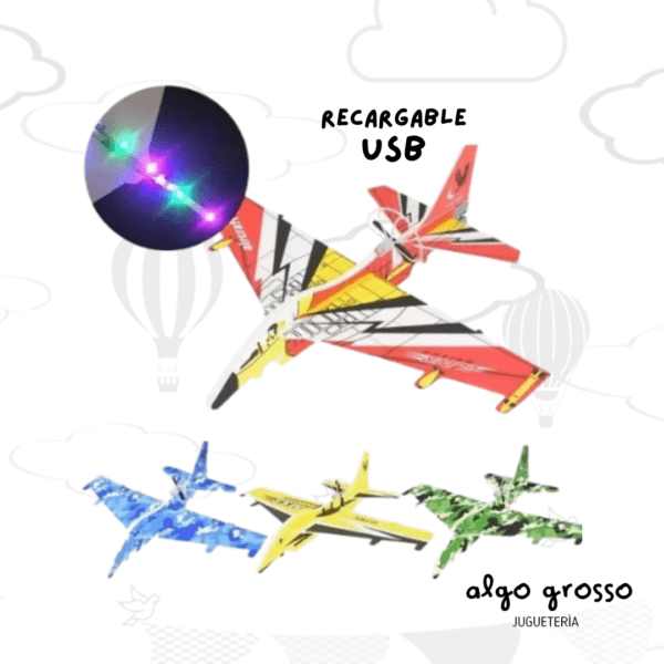 AVION MILITAR ULTRA LIVIANO art.24054