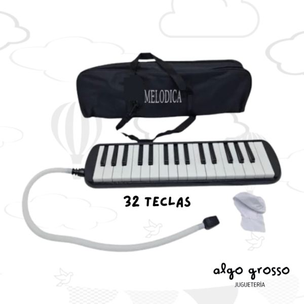 FLAUTA MELODICA 32 TECLAS GRANDE CON BOLSO art.KW5200
