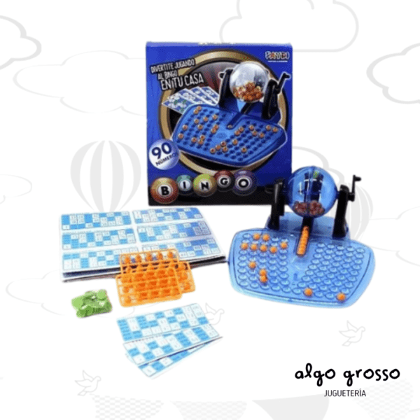 BINGO CON BOLILLERO PLASTICO art.871