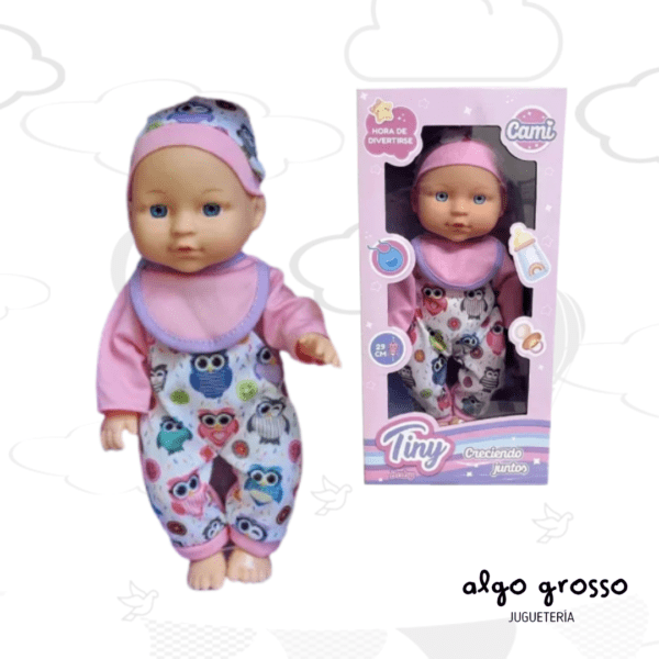 BEBOTE TINY BABY CAMI DE 29CM CUERPO DURO art.53728