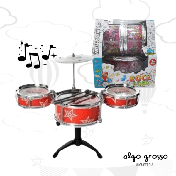 MINI BATERIA INFANTIL ROCK BOND art.51045