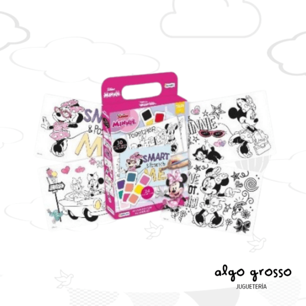 PINTANDO CON ACUARELAS MINNIE art.DCH07655