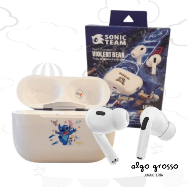 AURICULAR INALAMBRICO BLUETOOTH "PERSONAJES SURTIDOS" art.09