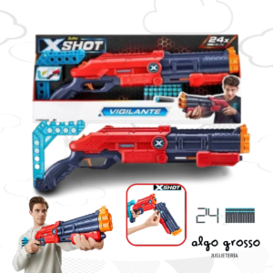 XSHOT VIGILANTE ARMA DE 60CM LANZA DARDOS art.5763