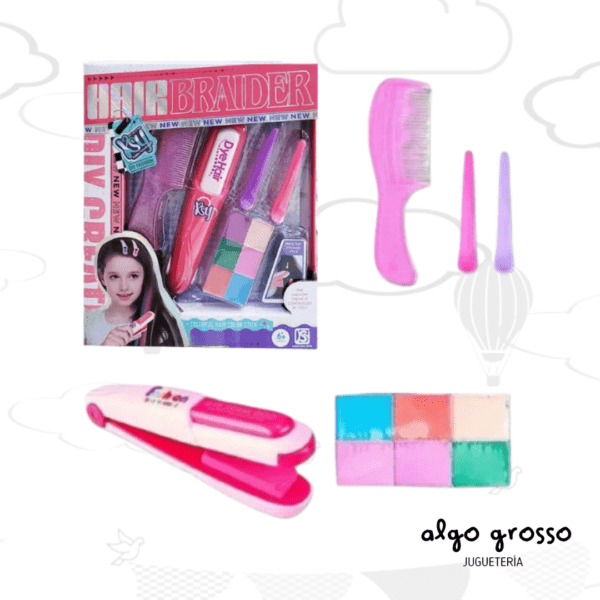 SET PLANCHITA PINTA PELO art.6865