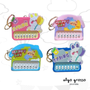 JUEGO DESTREZA MUSICAL LLAVERO art.24057