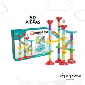 MARBLE RUN LABERINTO DE BOLITAS 50 PIEZAS art.6803