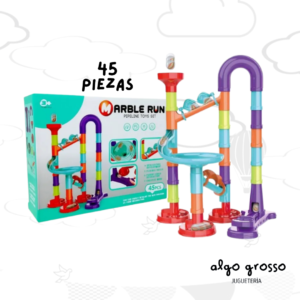 MARBLE RUN LABERINTO DE BOLITAS 45 PIEZAS art.6804
