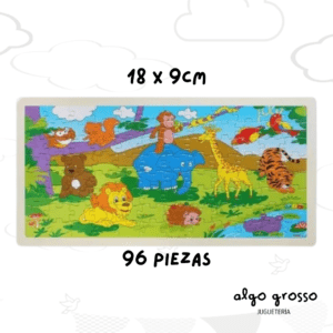 PUZZLE MADERA SELVA 96 PIEZAS art.YE00816
