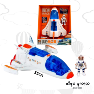 UNION SPACE NAVE 25CM CON LUZ - HUMO art.6768