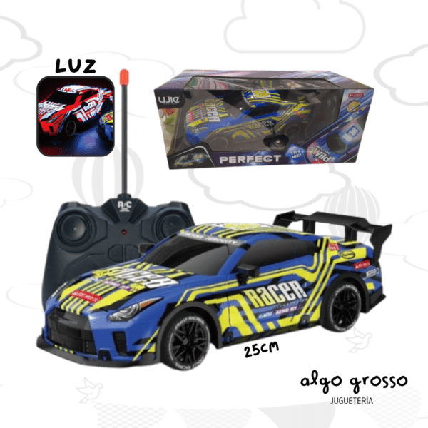 PERFECT AUTO A RADIO CONTROL 25CM CON LUZ art.6879