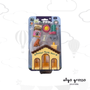 SET MASCOTAS PERRITOS CON CUCHA Y ACCESORIOS BLISTER art.8910-E2