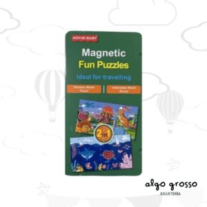 MAGNETIC 2 PUZZLES DE 18 Y 28 PIEZAS EN LATA art.6964