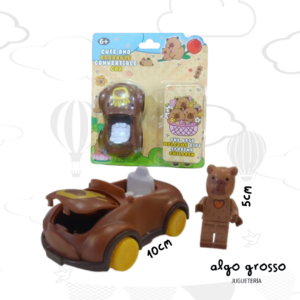 SET MINI CAPIBARA CON AUTO art.701