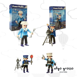 POLICE FIGURA + ACCESORIOS POWER PLANET art.NA201791