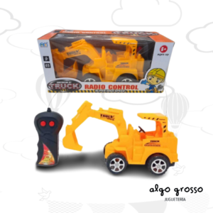 EXCAVADORA RADIO CONTROL 2 FUNCIONES - CONSTRUCTION SET TRUCK art.50049
