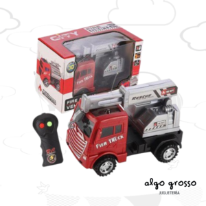 CAMION BOMBEROS DE 18CM A RADIO CONTROL 2 FUNCIONES art.53431