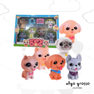 MINI DOG 6 PERRITOS + ACCESORIOS art.6826