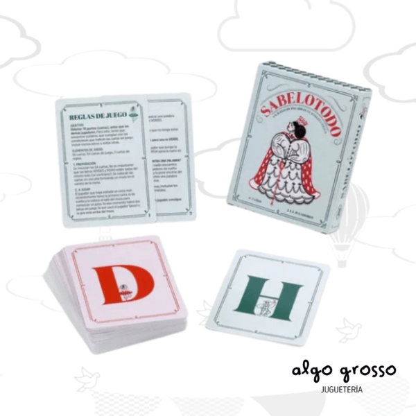 SABELOTODO JUEGO CARTAS art.80104