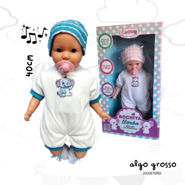 BOCHITA BEBE LLORON 40CM art.956